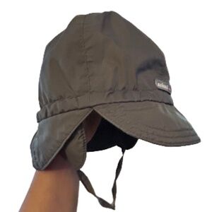 REIMA kids winter hat gray with protective ear flaps